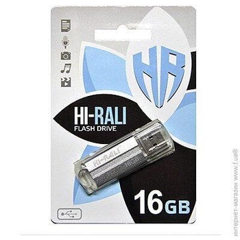 Флеш память/флеш накопитель USB 16GB Hi-Rali Corsair серый
