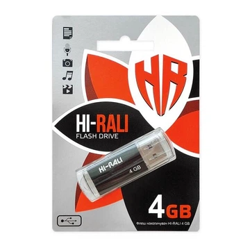 Флеш память/флеш накопитель USB 4GB Hi-Rali Corsair черный