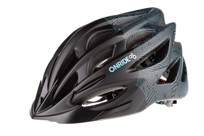 Шолом ONRIDE Mount, чорний/синій, L, 58-61 см
