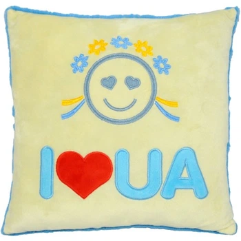 Мягкая игрушка Tigres Подушка I love UA (ПД-0441) Тигрес ПД-0441 1047517