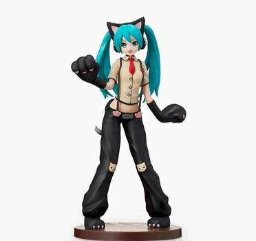 Фигурка Хацуне Мику – Кошечка, Hatsune Miku, Kitty Cat Project DIVA | Коллекционная модель от Sega