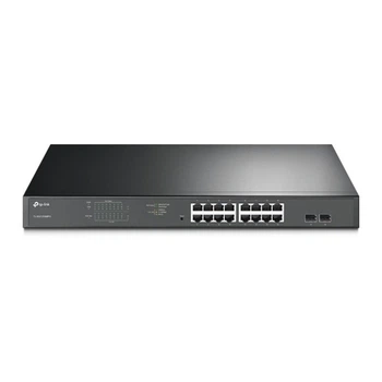 Коммутатор TP-Link TL-SG1218MPE (16хGE PoE+, 2xSFP, Веб интерфейс, Max PoE+ 192 W)