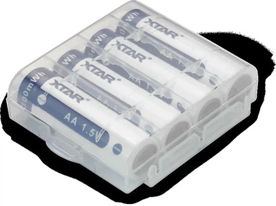 Акумулятор XTAR Li-ion R06/AA 1.5 V / 2000 mAh із захистом 4 шт (6977699220009)