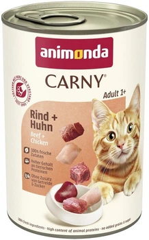 Вологий корм Animonda Carny Adult Beef + Chicken 400 г