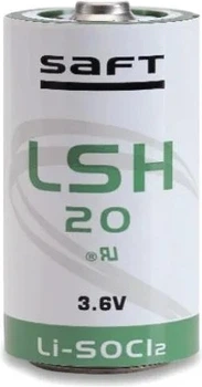 Bateria litowa Saft LSH20 D / R20 LiSOCl2 3.6V 13000mAh (2032000015157)
