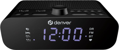 Radiobudzik biurkowy Denver CRD-515 z Bluetooth (5706751079498)