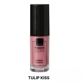 Рідкі рум'яна Avon Power Stay,відтінок Ніжний тюльпан 4 мл