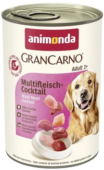 Вологий корм Animonda Gran Carno Adult Multi Meat Cocktail мультим'ясний коктейль для собак