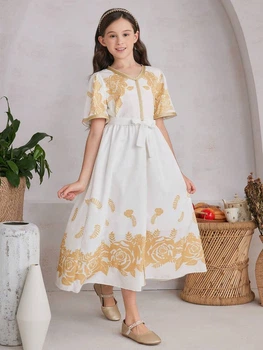 Платье SHEIN 140 Белый sk2311021629879692