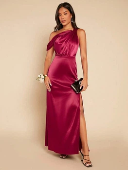Платье SHEIN S Красный sz2304135566597922