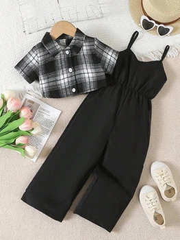 Костюм SHEIN 86/92 Черно-белый sa2312260477328238