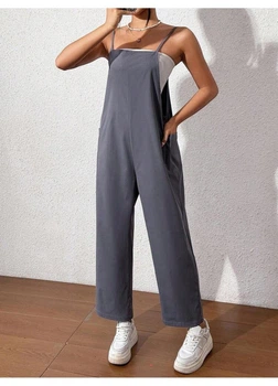 Комбінезон SHEIN M Сірий sz2312240980075609
