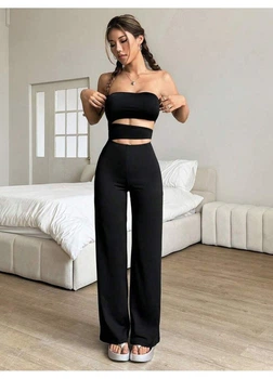 Комбінезон SHEIN S Чорний sz2406219397460707