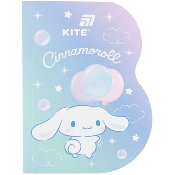 Блокнот KITE, А6, 60 листов, Cinnamoroll, склейка, (CR26-223)