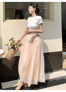 Спідниця SHEIN XL Персиковий sz2312187411615881