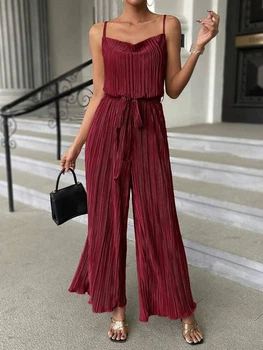 Комбинезон SHEIN L Бордовый sz2304247055914747