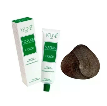 Крем-фарба Keune без аміаку So Pure Color 7.14 Medium Caramel Blonde 60 мл