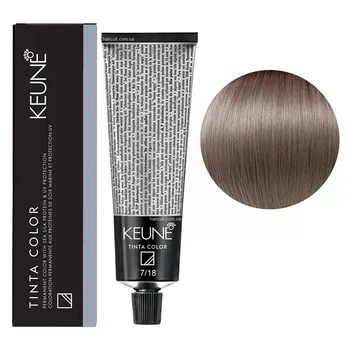 Стійка фарба для волосся Keune Tinta Color 7.18 Ice Chocolate Blond 60 мл