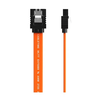 Кабель для передачі даних SATA III 0.5m Cabletime (CA915897)
