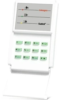 Klawiatura strefowa Satel INT-S-GR White (5905033330733)