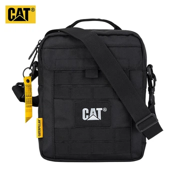 Сумка через плечо CAT, сумка для iPad 11 дюймов, сумка для журналиста, тактическая боковая сумка с системой MOLLE для активного отдыха, синяя 84036