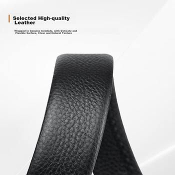 Чоловічий шкіряний ремінь Samsonite, високоякісний повсякденний ремінь з пряжкою-шпилькою, подарункова коробка на день народження NQ1