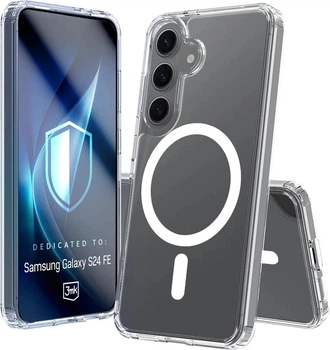Etui plecki 3MK Armor MagCase do Samsung Galaxy S24 FE Transparent (5903108658607)