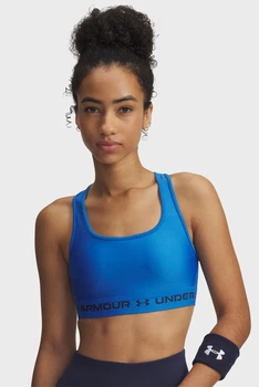 Жіночий синій топ Crossback Mid Bra Under Armour XL 1361034-402