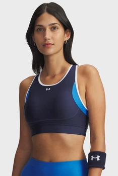 Жіночий темно-синій топ UA Crossback Mid Open Back Under Armour XS 6005838-403