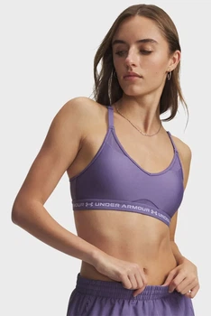 Жіночий фіолетовий топ Crossback Low Bra Under Armour MD 1386424-520