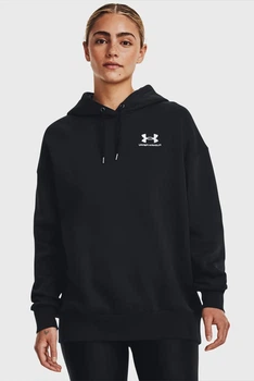 Жіноче чорне худі Essential Flc OS Hoodie Under Armour XL 1379495-001