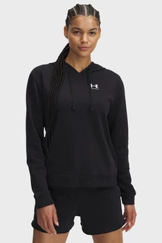 Жіноче чорне худі UA Rival Terry Hoodie Under Armour S 6005511-001