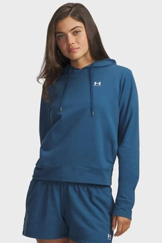 Жіноче синє худі Sport Terry Hoodie-BLU Under Armour XS 6011015-498