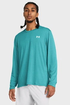 Чоловічий бірюзовий лонгслів UA LAUNCH LONGSLEEVE Under Armour XL 1382584-464