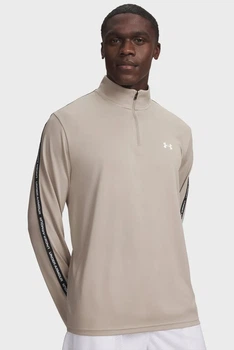 Чоловіча бежева спортивна кофта UA Tech Taping 1/2 Zip-BRN Under Armour SM 6012357-203