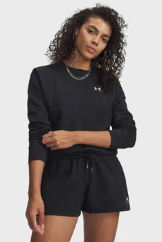 Жіночий чорний лонгслів Sport Terry Crew Under Armour XL 6011016-001