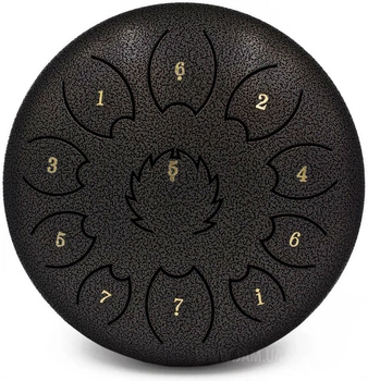 Глюкофон Fzone STD6I11N Black Steel Tongue Drum
