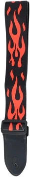 Гитарный ремень Alfabeto STRP1515-Flame