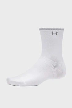 Білі шкарпетки UA Velociti Lite 1pk Crew Under Armour SM 6009334-100