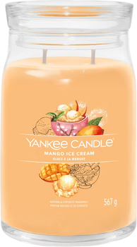 Ароматична свічка Yankee Candle Signature Mango Ice Cream 567 г (5038581144658)