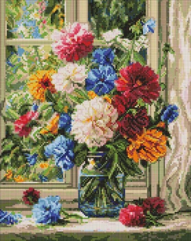 Алмазная мозаика Садовый букет ©art_selena_ua 40x50 AMO20258 Идейка