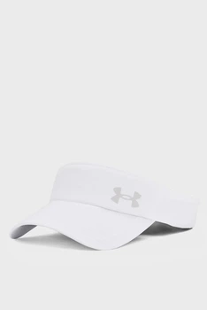 Жіночий білий козирок W Iso-chill Launch Visor Under Armour OSFM 1383480-100