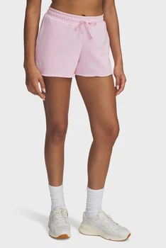 Жіночі рожеві шорти UA Rival Terry Short Under Armour LG 1389657-647