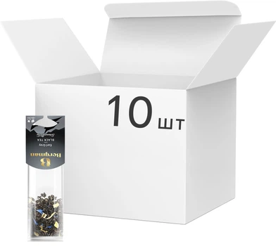 Чай черный Bergman Earl Grey с бергамотом T-pot 4 г х 10 саше (2090219810219)