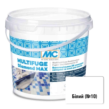 Епоксидна фуга для швів Multifuge Diamond Max/10 Білий, MC-Bauchemie (1,5 кг)