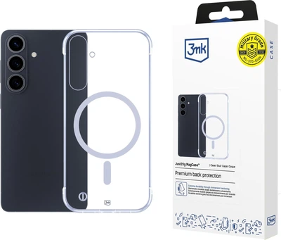 Etui plecki 3MK Just20g MagCase do Samsung Galaxy S26+ Transparent (5903108705929)