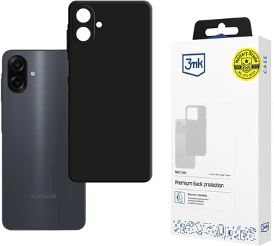 Панель 3MK Matt Case для Samsung Galaxy A07 4G Black (5903108676236)