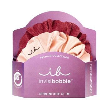 INVISIBOBBLE Sprunchie Slim Premium You Make Me Blush Гумка-браслет для волосся, 2 шт