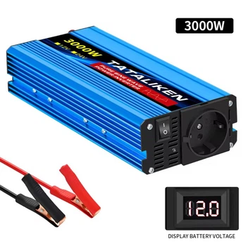 Инвертор Tataliken 3000W 12-220V Чистый синус