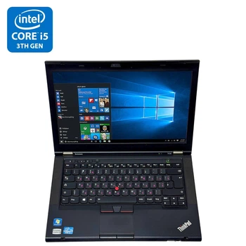 Ноутбук Lenovo ThinkPad T430 / 14" (1600x900) TN / Intel Core i5-3210M (2 (4) ядра по 2.5 - 3.1 GHz) / 8 GB DDR3 / 500 GB HDD / Intel HD Graphics 4000 / WebCam / Windows 10 Pro / АКБ не тримає б/в